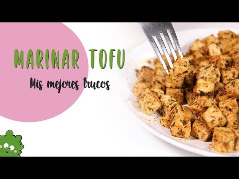 Marinar tofu con soja